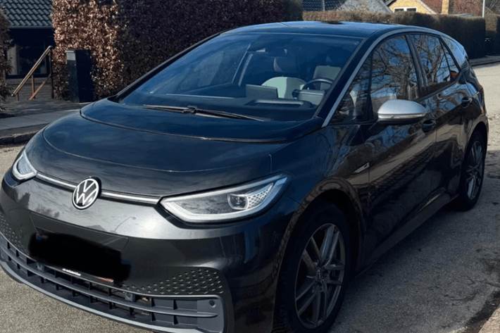 Grå VW ID.3 fra 2020