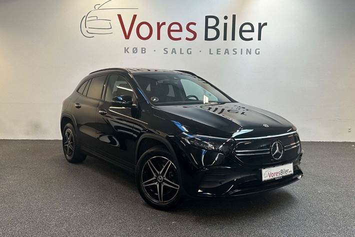 Sort Mercedes EQA250 fra 2022