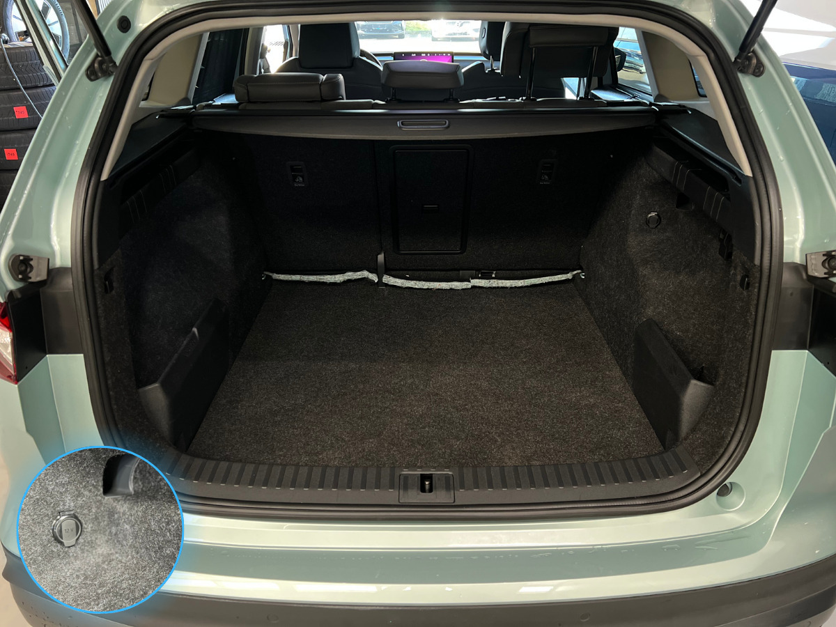 Sølv Skoda Enyaq fra 2021