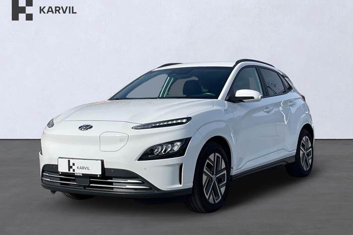 Hvid Hyundai Kona fra 2022