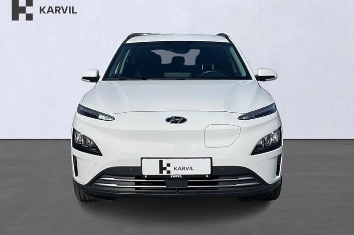 Hvid Hyundai Kona fra 2022