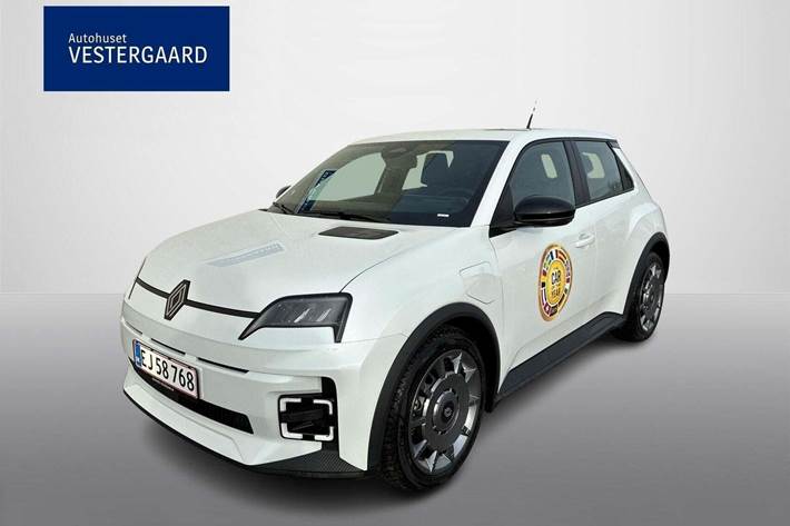 Hvid Renault 5 E-Tech fra 2025