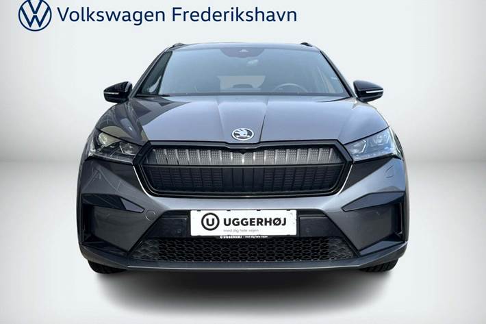 Grå Skoda Enyaq fra 2022