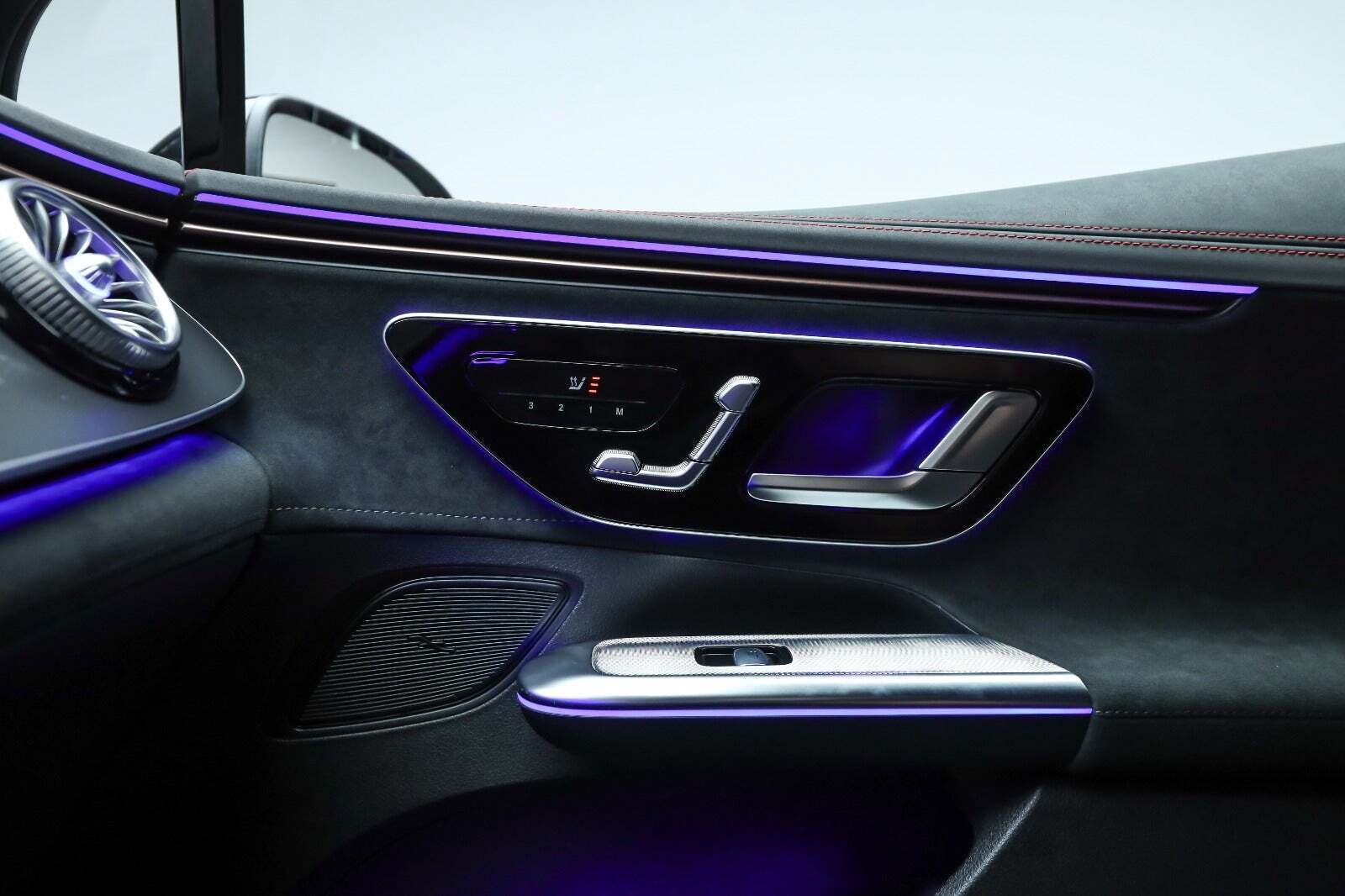 Grå Mercedes EQE350+ fra 2026