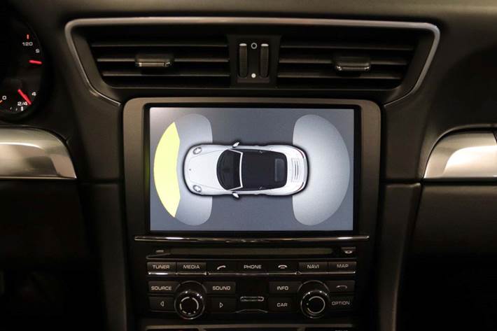 Blå Porsche 911 Carrera S fra 2013