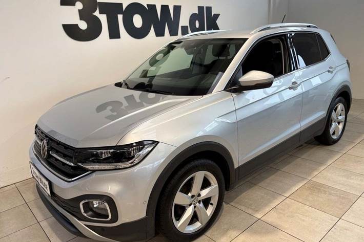 Sølv VW T-Cross fra 2020
