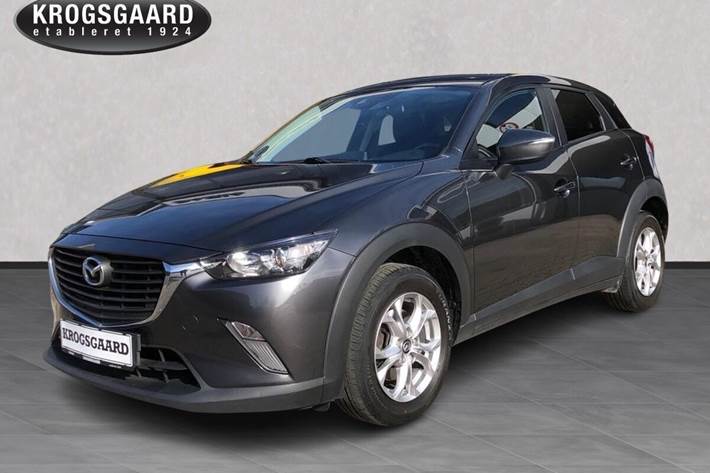 Grå Mazda CX-3 fra 2017