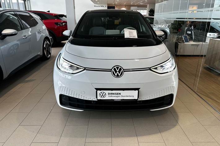 Hvid VW ID.3 fra 2021