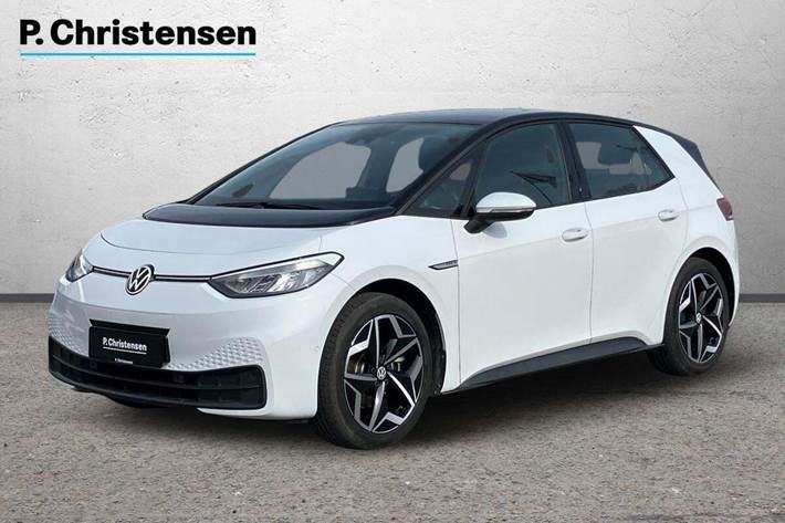 Hvid VW ID.3 fra 2023