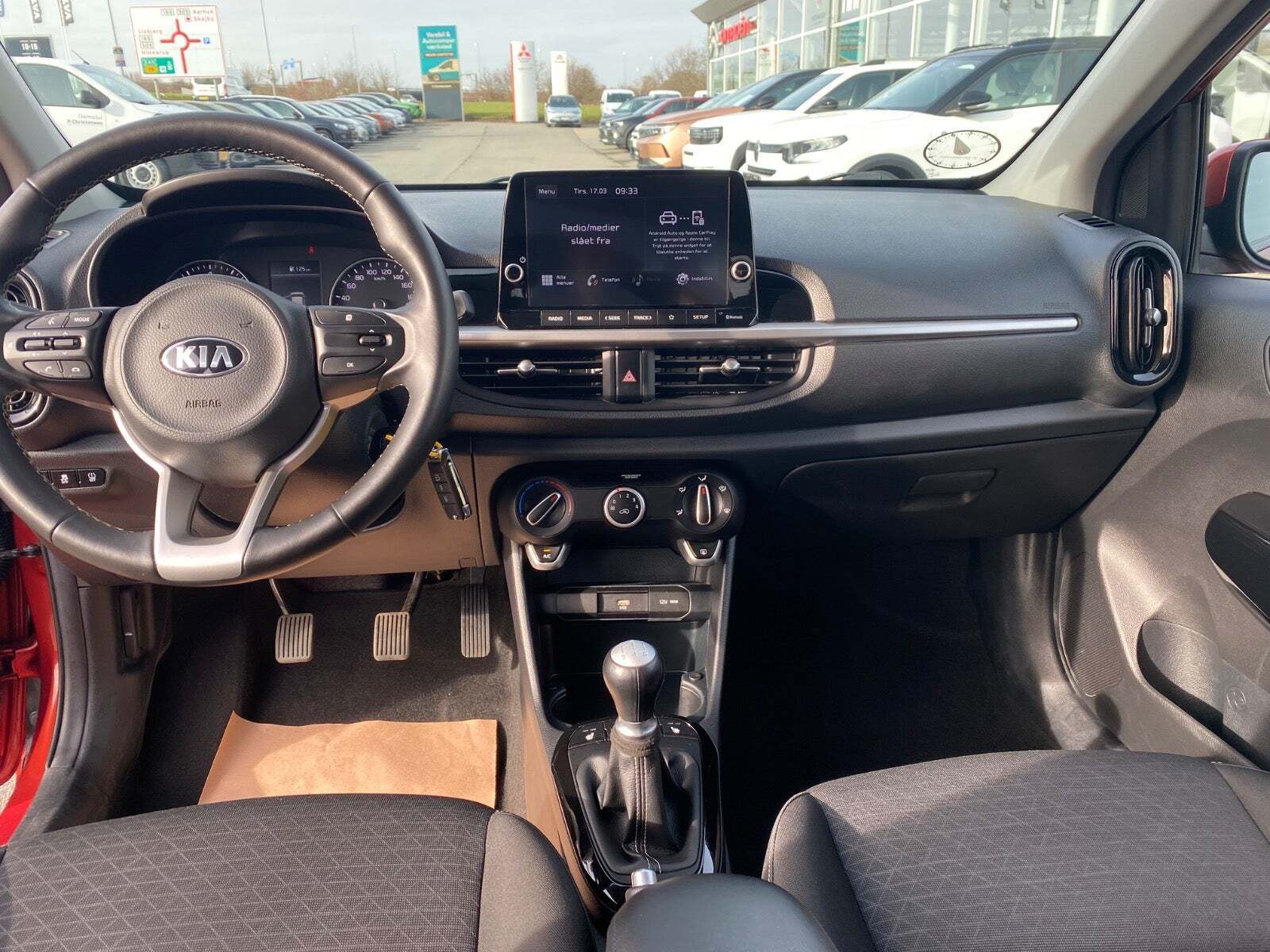 Orange Kia Picanto fra 2021