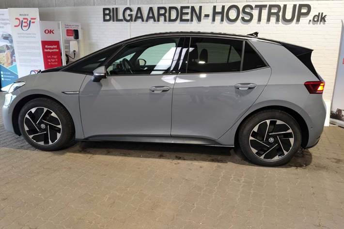 Grå VW ID.3 fra 2023