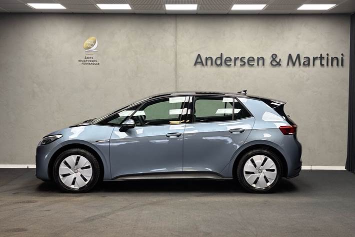Blå VW ID.3 fra 2022
