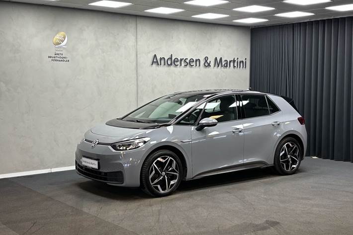 Grå VW ID.3 fra 2022