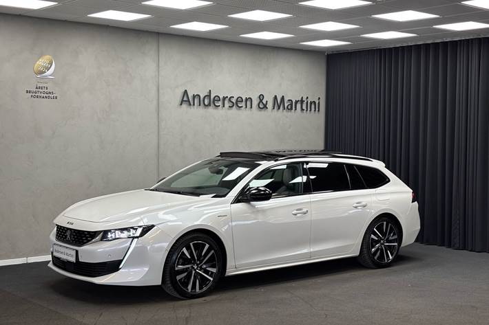 Hvid Peugeot 508 fra 2020