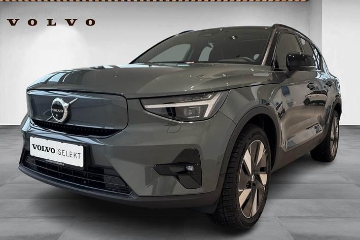 Grøn Volvo EX40 fra 2026