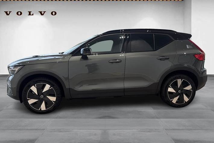 Grøn Volvo EX40 fra 2026