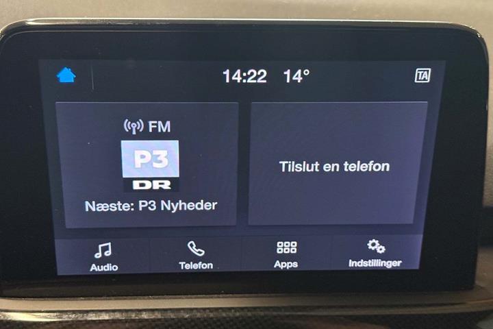Hvid Ford Focus fra 2019