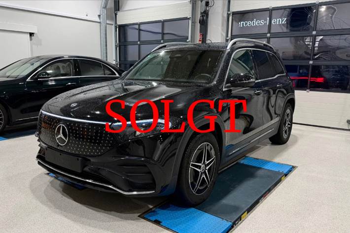Sort Mercedes EQB250+ fra 2024