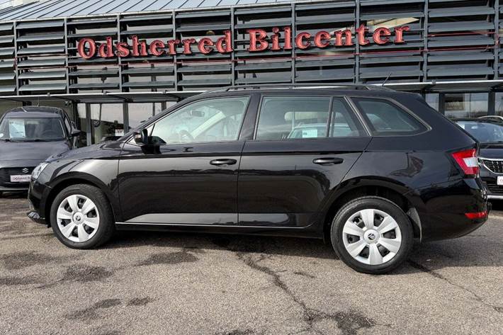 Sort Skoda Fabia fra 2021