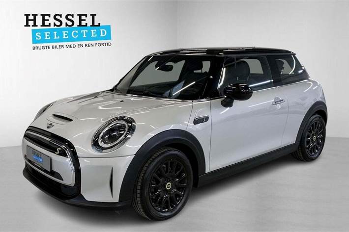Sølv Mini Cooper SE fra 2022
