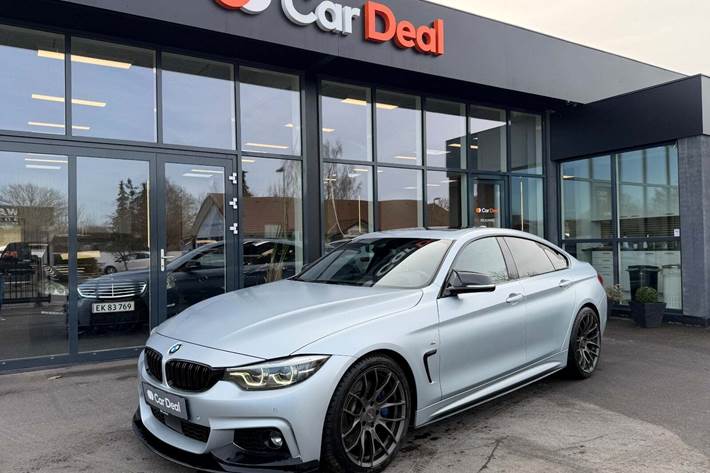Sølv BMW 430d fra 2017