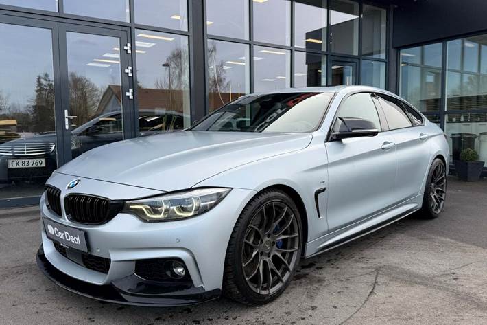 Sølv BMW 430d fra 2017