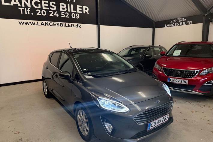 Grå Ford Fiesta fra 2020