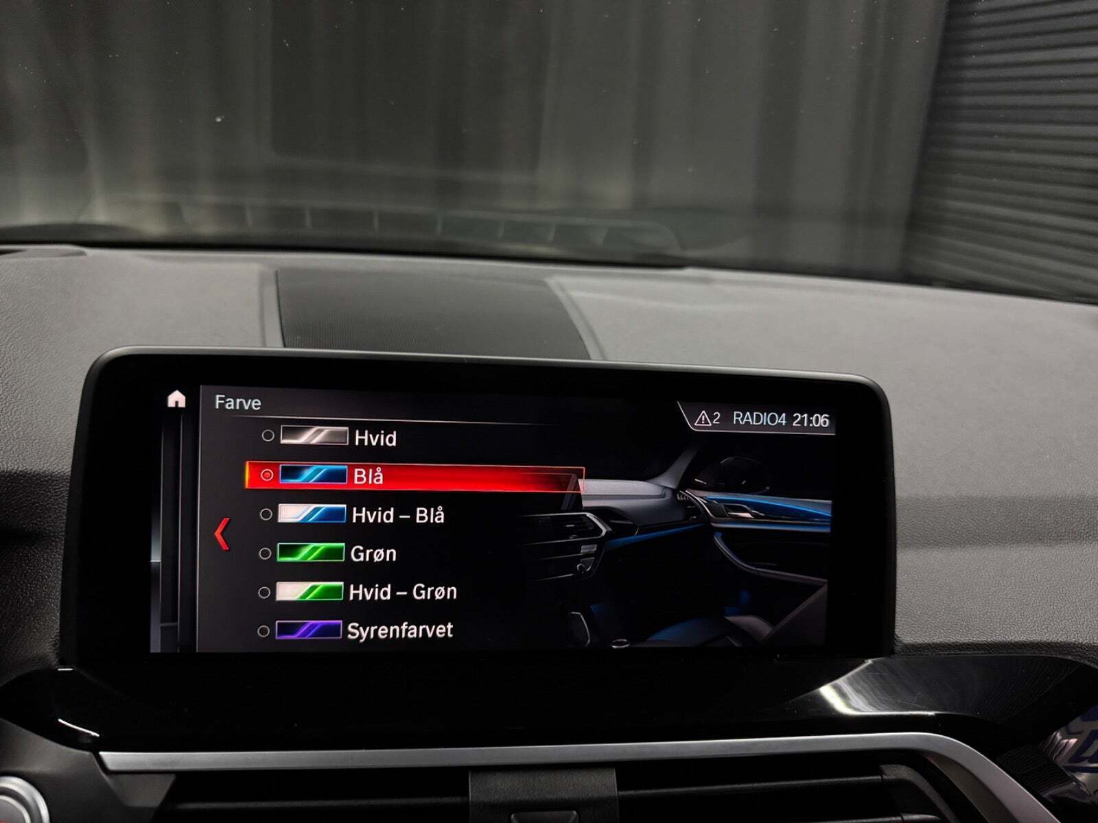 Sort BMW X3 fra 2019