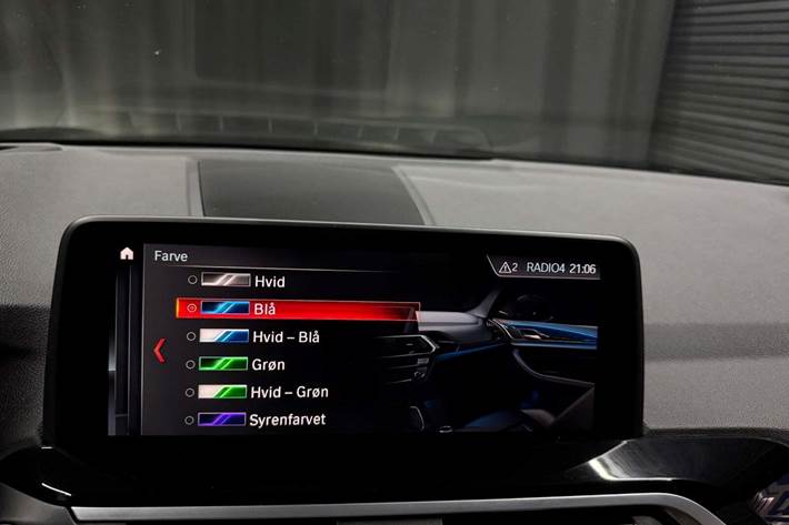 Sort BMW X3 fra 2019