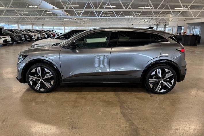Grå Renault Megane E-Tech fra 2025