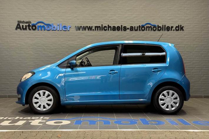 Blå Skoda Citigo fra 2019