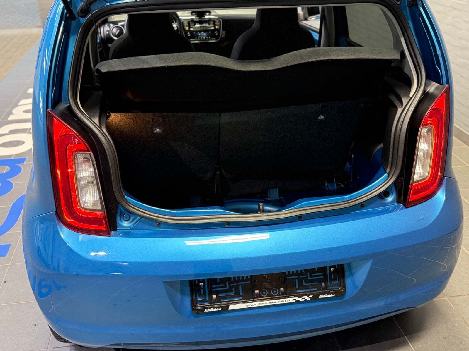 Blå Skoda Citigo fra 2019