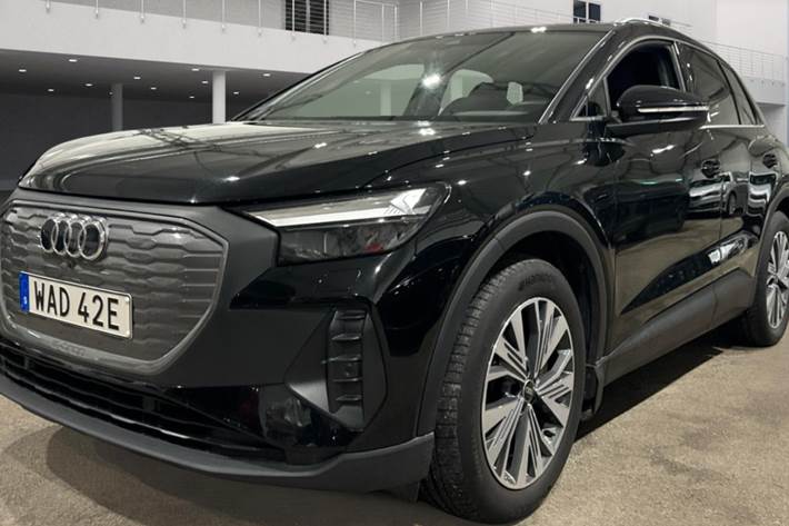 Sort Audi Q4 e-tron fra 2023