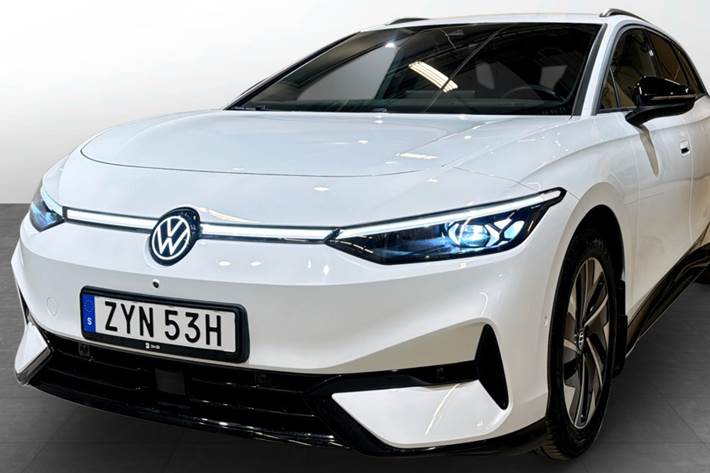 Hvid VW ID.7 fra 2025