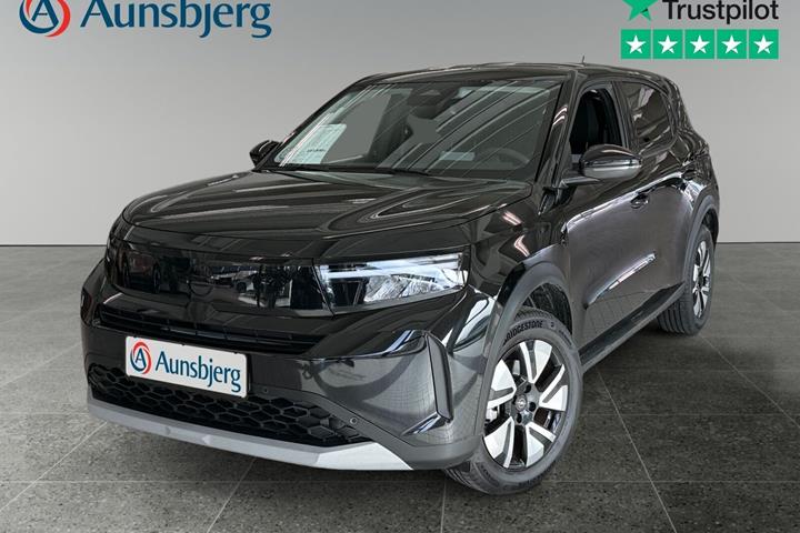 Sort Opel Frontera fra 2025 set udefra