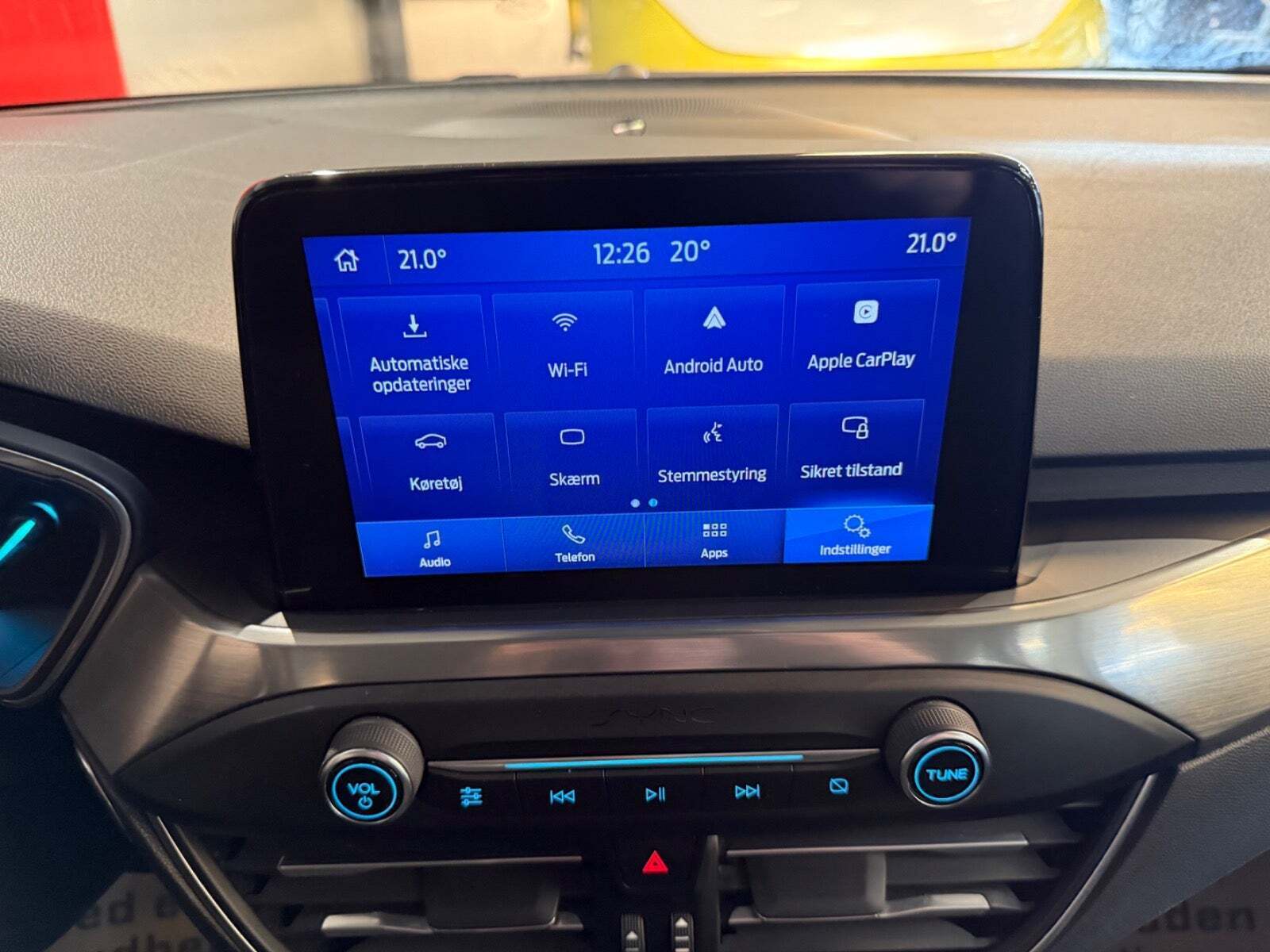 Grå Ford Focus fra 2018
