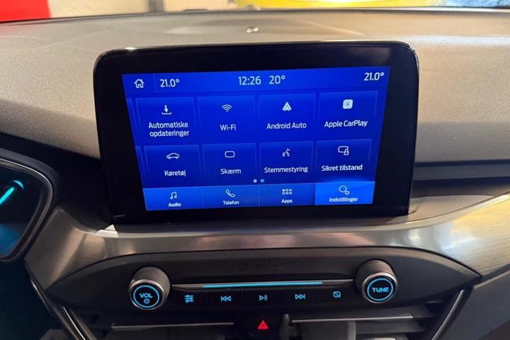 Grå Ford Focus fra 2018