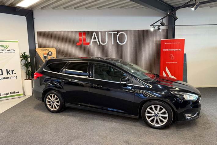Sort Ford Focus fra 2016