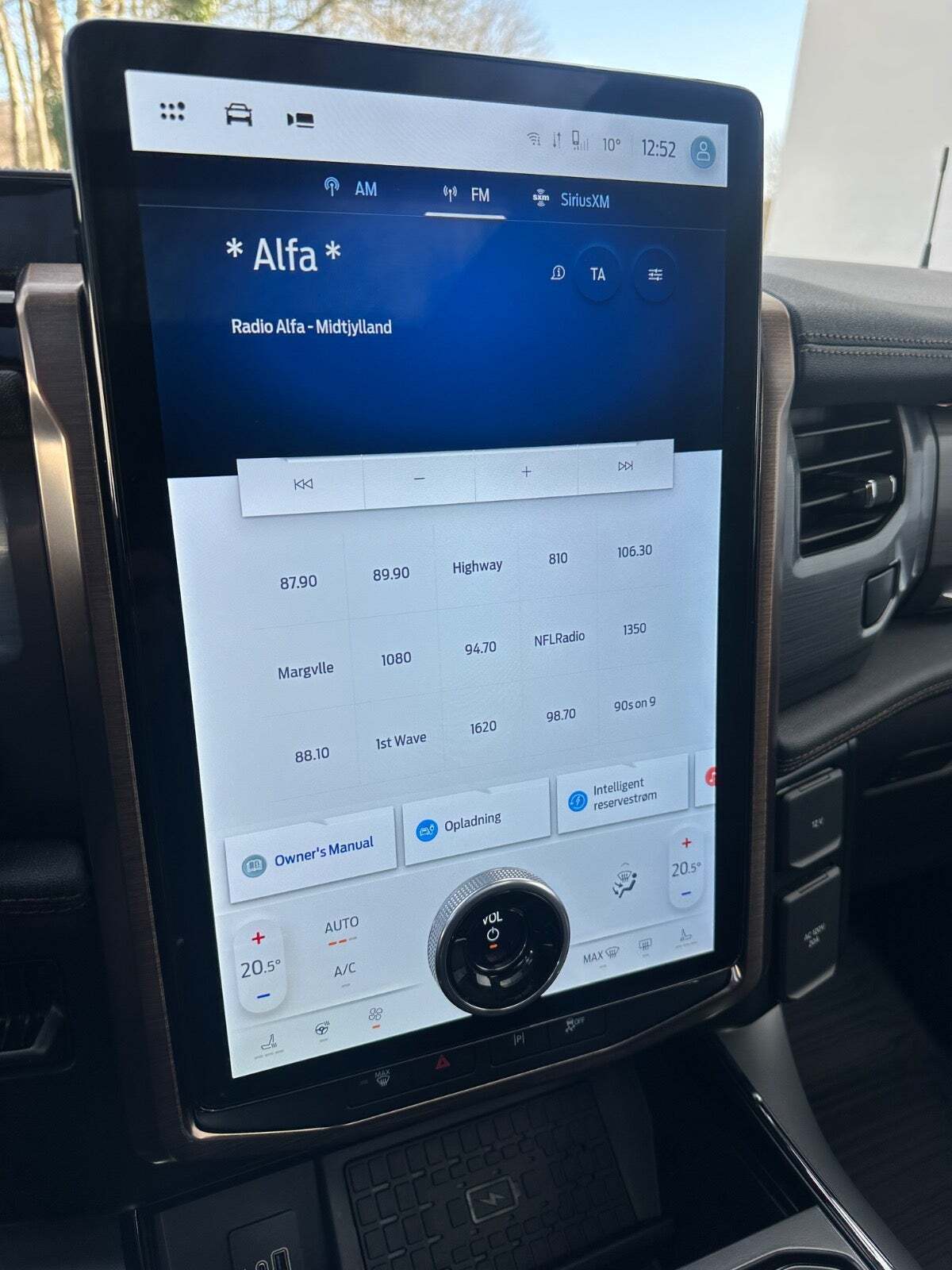 Sort Ford F-150 fra 2025