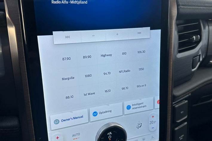 Sort Ford F-150 fra 2025