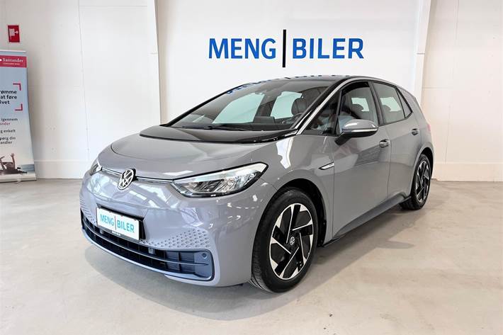 Grå VW ID.3 fra 2022