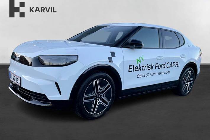 Hvid Ford Capri fra 2025