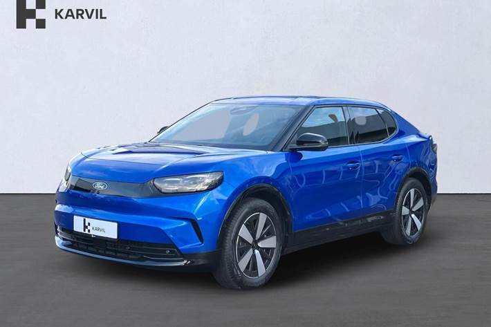 Blå Ford Capri fra 2025