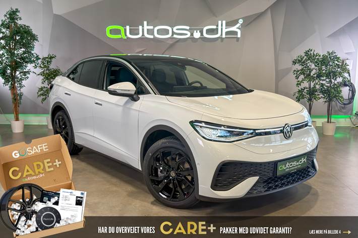 Hvid VW ID.5 fra 2024 set udefra