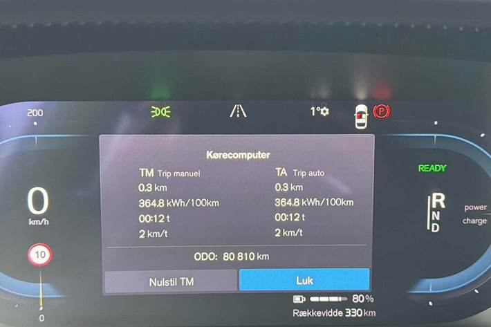 Sort Volvo XC40 fra 2022