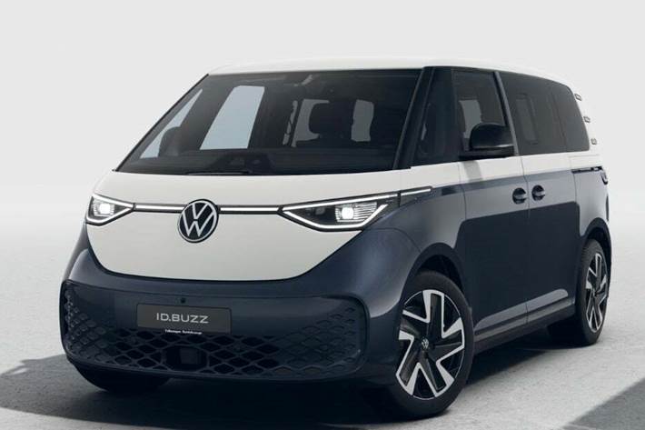 Blå VW ID.Buzz fra 2026