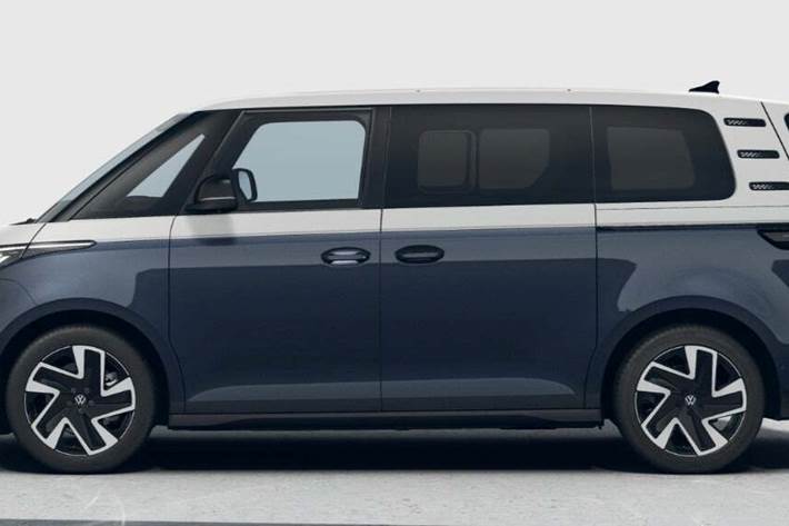 Blå VW ID.Buzz fra 2026