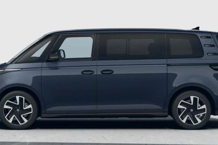 Blå VW ID.Buzz fra 2026