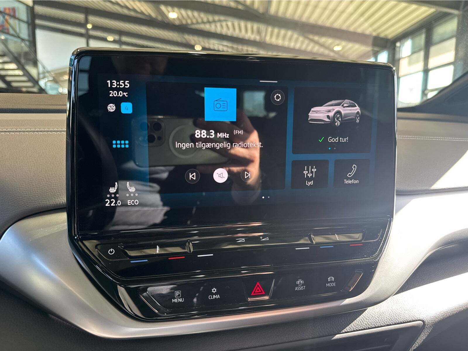 Hvid VW ID.4 fra 2023