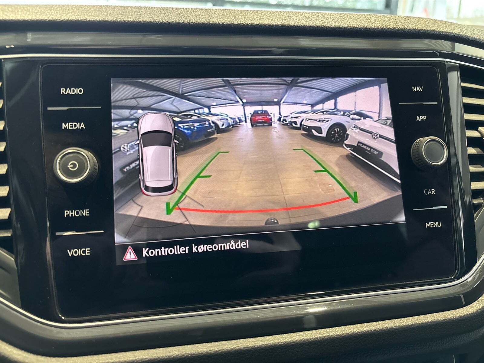 Hvid VW T-Roc fra 2019